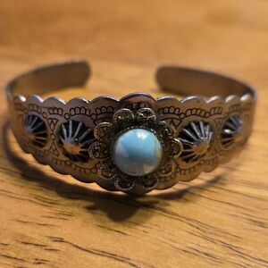 Vintage Navajo turquoise bracelet